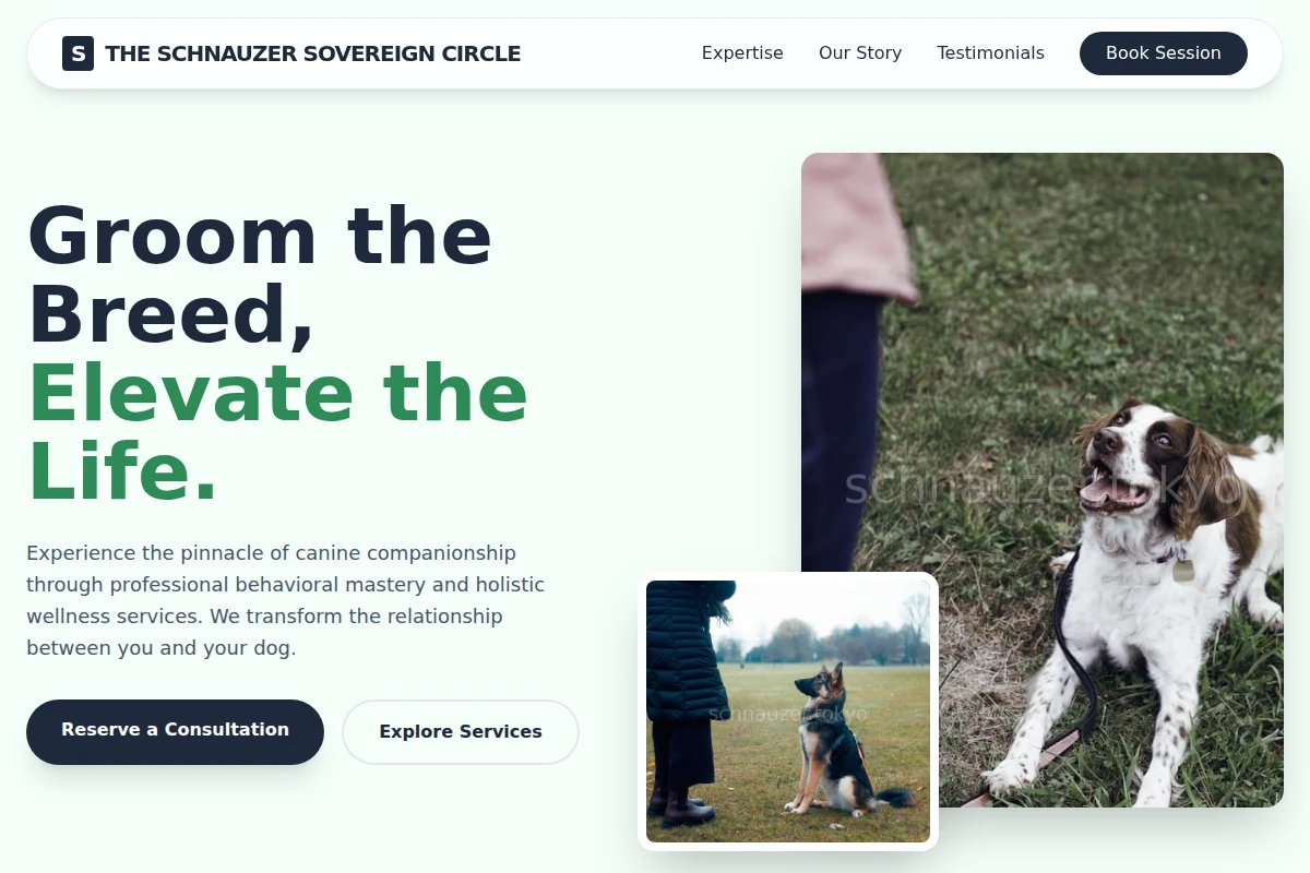 Pedicure Dog Training