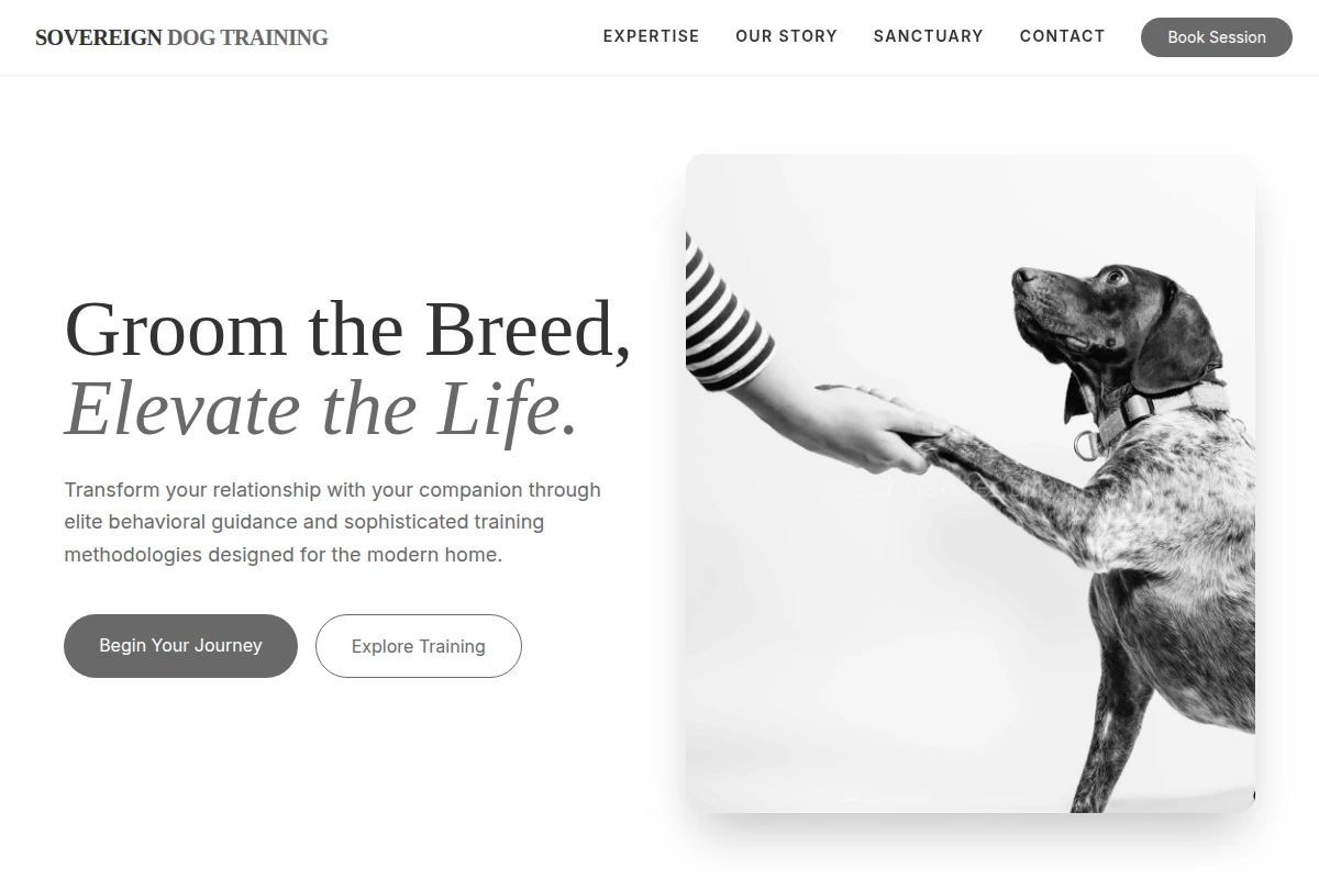 Sovereign Dog Training
