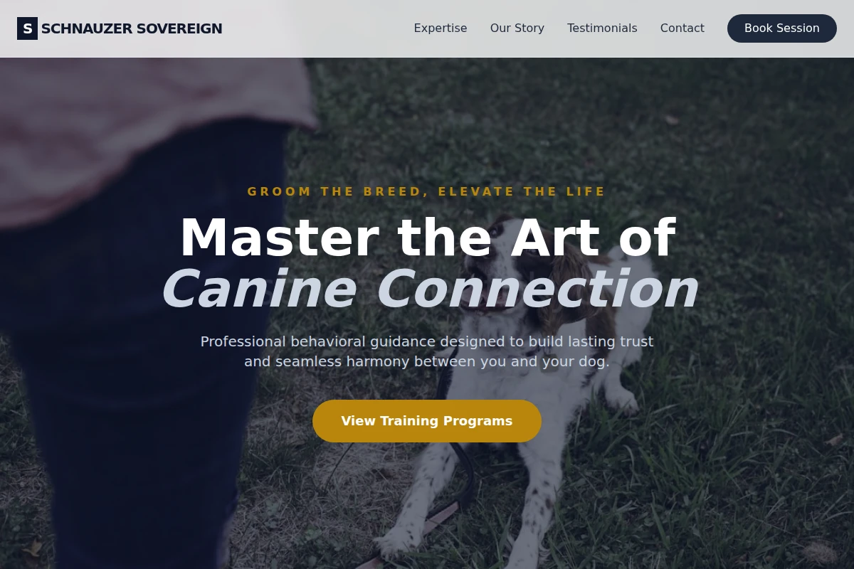 Standard Dog Training