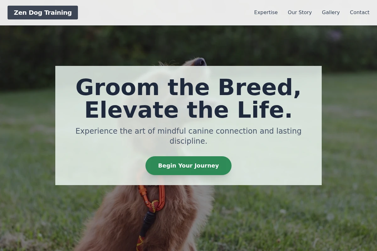 Zen Dog Training