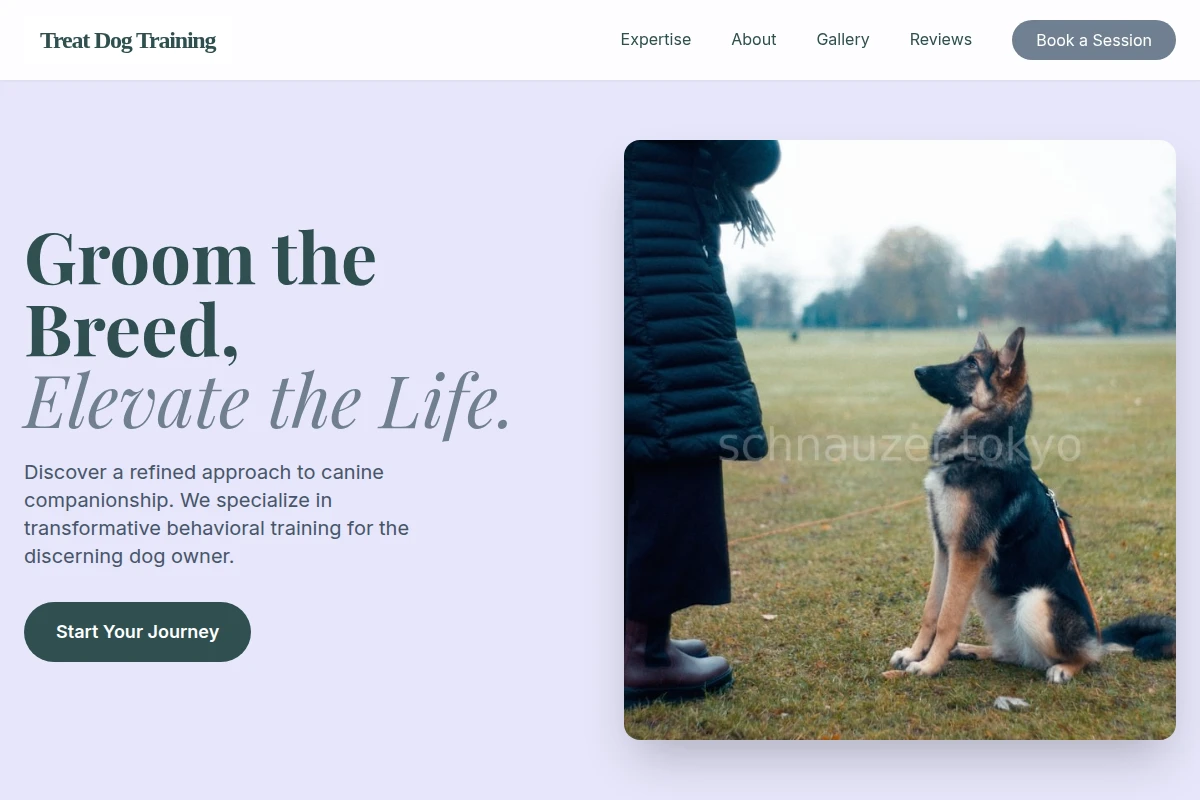 Treat Dog Training