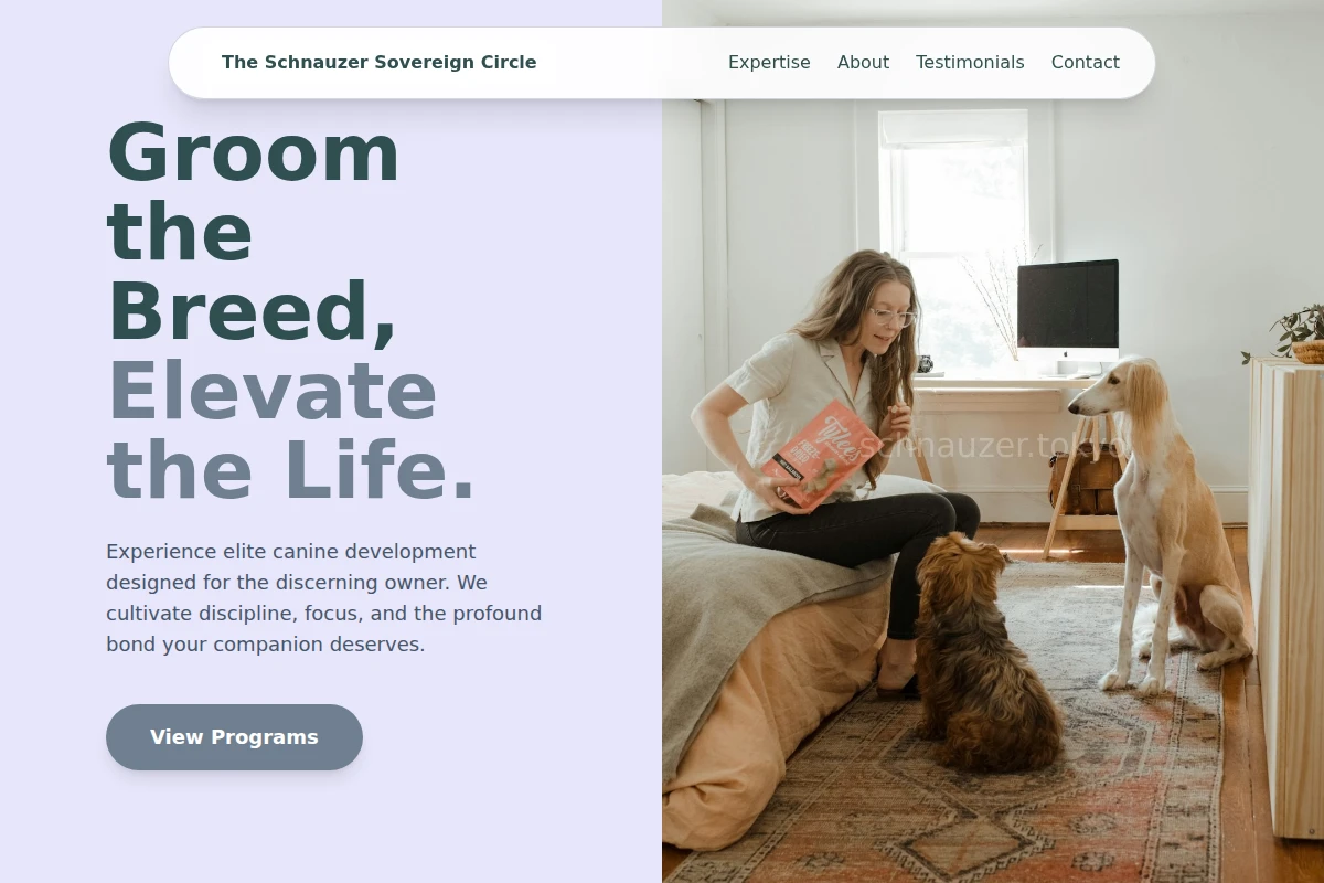 Pedigree Dog Training