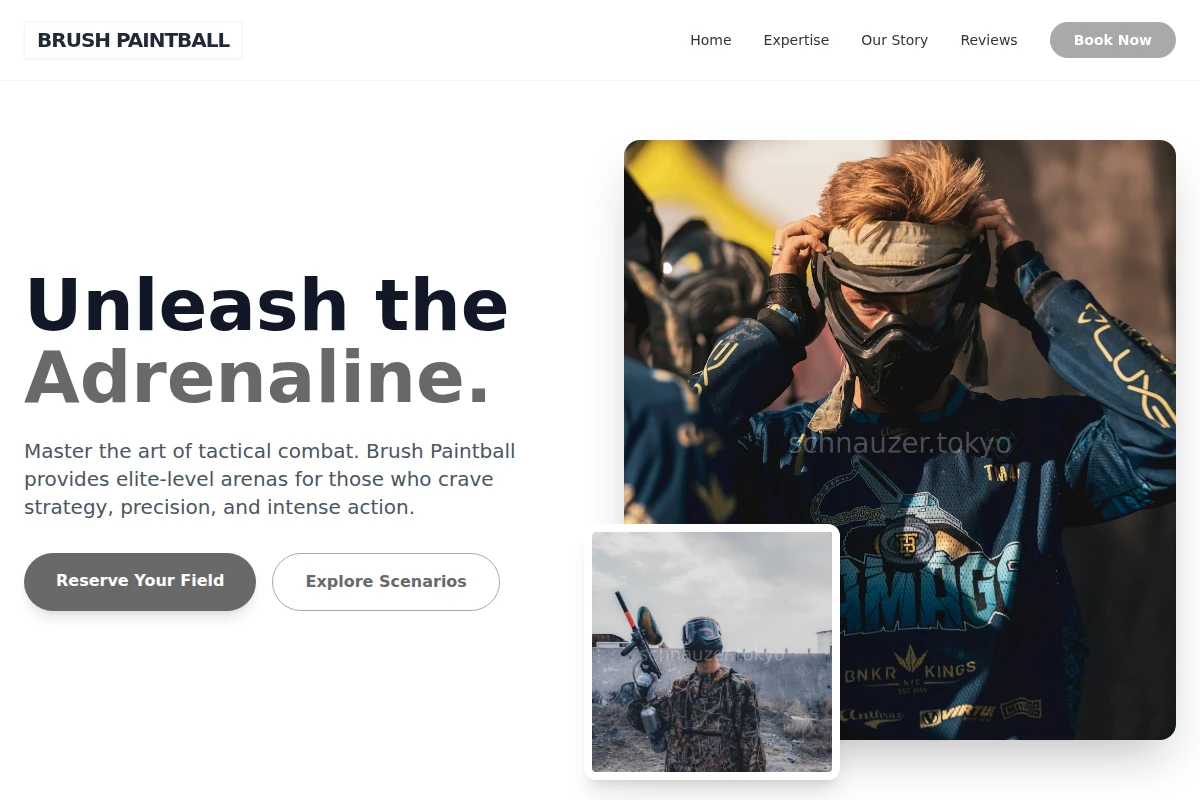 Brush Paintball