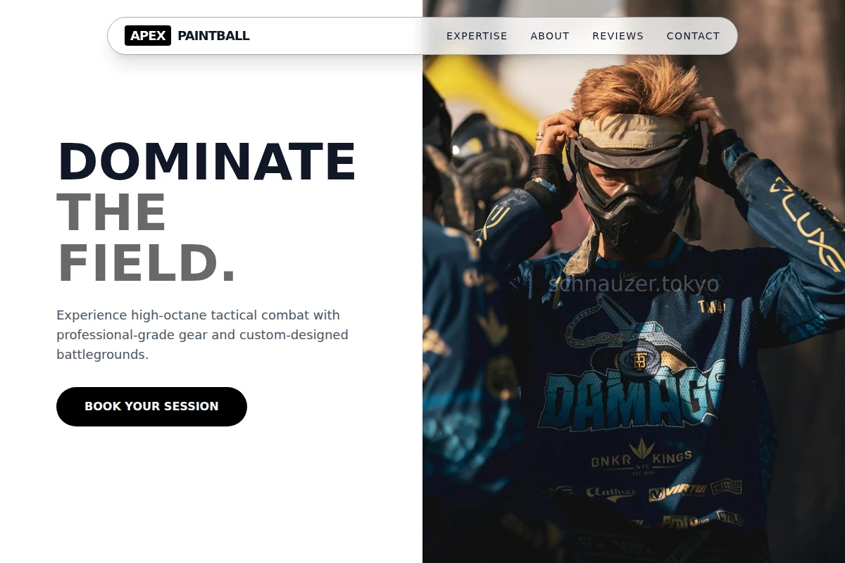 Minimalist Paintball
