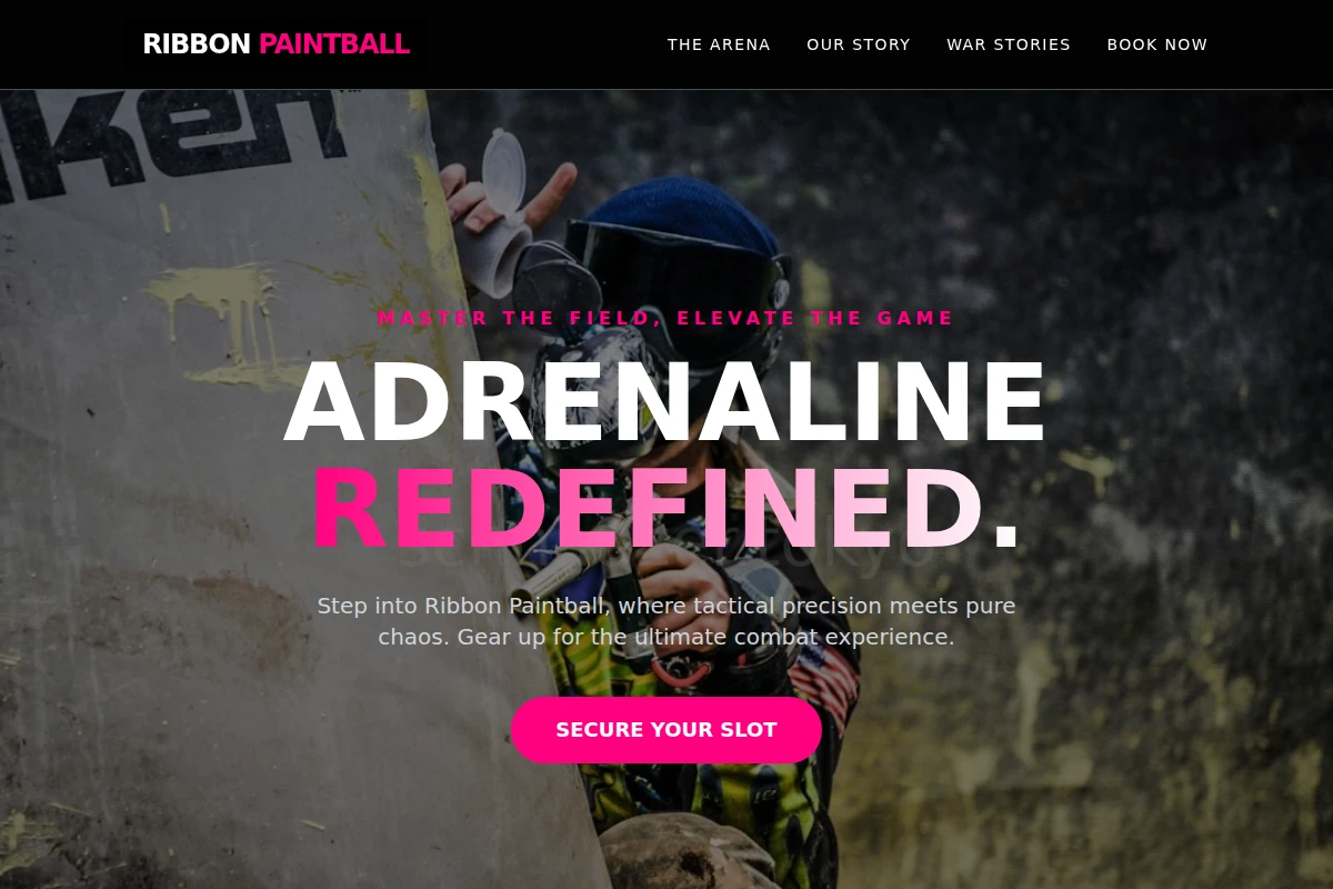 Ribbon Paintball