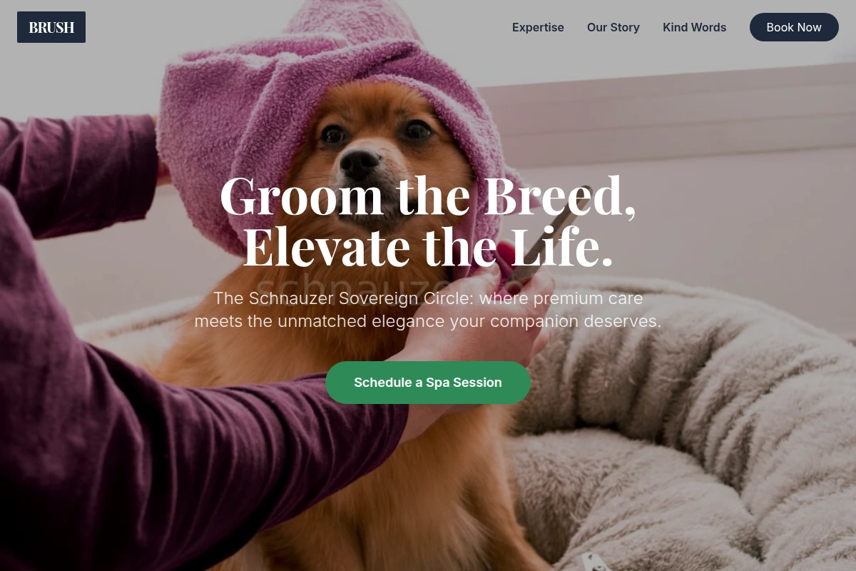 Brush Pet Grooming